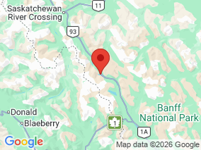 Map of Site Report: Banff National Park - Bow Lake, Canada